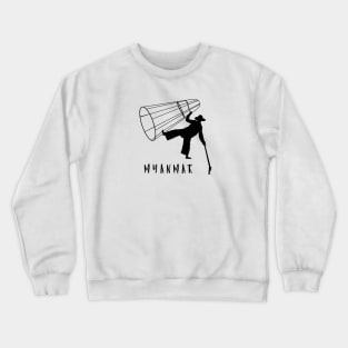 Lake inle Fishermen Crewneck Sweatshirt